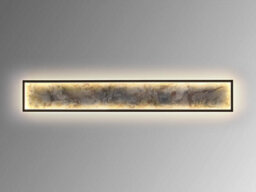 Luminosa Lighting Luminosa Stone 100Cm Integrated Led Wall Lamp Black 3000-6000K - Uk Stock - thumbnail 3