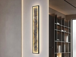 Luminosa Lighting Luminosa Stone 100Cm Integrated Led Wall Lamp Black 3000-6000K - Uk Stock