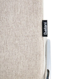 Beliani Set Of 2 Dining Chairs Lecco Fabric Beige - thumbnail 8