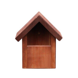 Buttercup Farm Open Fronted Apex Bird Box - European Softwood - L16.5 X W20 X H23.5 Cm - thumbnail 2