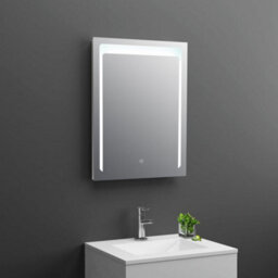 Hudson Reed 700 X 500mm Frameless Led Wall Mirror, Touch Sensor, Demister And Ip44 - thumbnail 2