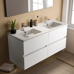 Ideal Standard Eurovit+ 1200mm Wall Mounted Vanity Unit With 4 Drawers In Gloss White - thumbnail 3