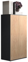 Vcm Chest Of Drawers Sideboard Dalosa 3 Revolving Doors - thumbnail 1