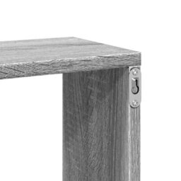 Berkfield Wall Shelf Grey Sonoma 167.5X18X68 Cm Engineered Wood - thumbnail 8