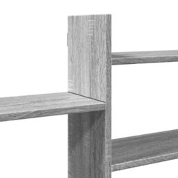 Berkfield Wall Shelf Grey Sonoma 167.5X18X68 Cm Engineered Wood - thumbnail 7