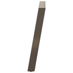 Berkfield Dining Table Legs U-Shaped 2 Pcs Natural Steel 100X(72-73) Cm Steel - thumbnail 6