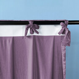 Neel Blue 3X3M Crushed Velvet Backdrop, Photography Background Blackout Curtain - Lavender - thumbnail 6