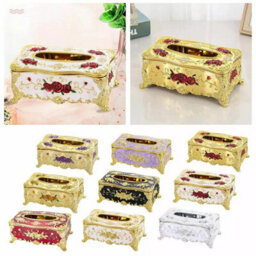 Maestro craft European Tissue Box Cover Storage Paper Napkin Office Case Hotel Car Holder