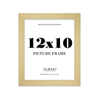 "13X13"" Yellow Picture Frame - 13X13"" Square Frame With 9X9"" Mount For 13X13""/9X9"" Pictures Art Deco Style Photo Display, 1 Pack" - image 1