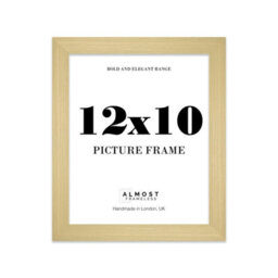 "13X13"" Yellow Picture Frame - 13X13"" Square Frame With 9X9"" Mount For 13X13""/9X9"" Pictures Art Deco Style Photo Display, 1 Pack" - thumbnail 1