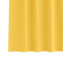 Berkfield Curtains 2 Pcs Mustard Yellow 245 X 140 Cm Polyester - thumbnail 5