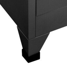 Vidaxl Locker Cabinet Anthracite 90X40X180 Cm Steel - thumbnail 6