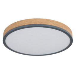 Luminosa Lighting Luminosa Doro 45Cm Flush Ceiling Light Graphite Led 3000K - thumbnail 2