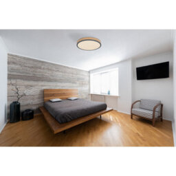 Luminosa Lighting Luminosa Doro 45Cm Flush Ceiling Light Graphite Led 3000K - thumbnail 6