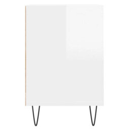 Berkfield Stylish Tv Cabinet High Gloss White 100X35X55 Cm Engineered Wood - thumbnail 7