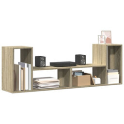 Walplus Tv Cabinets 2 Pcs Sonoma Oak 75X30X50 Cm Engineered Wood - thumbnail 5