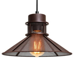 Long Life Lamps Company Industrial Ceiling Rustic Copper Scone Pendant Light H3075 - thumbnail 4