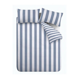 Catherine Lansfield Cove Stripe  Duvet Cover Set  Bedding Set - thumbnail 6