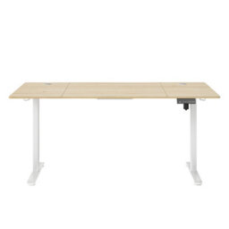 Levede Electric Standing Desk Adjustable Height Metal Frame Natural - thumbnail 3