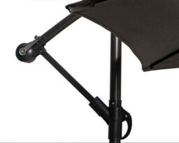 Royalcraft Grey 3M Standard Cantilever Powder Coated Parasol With Cross Stand - thumbnail 5