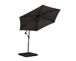 Royalcraft Grey 3M Standard Cantilever Powder Coated Parasol With Cross Stand - thumbnail 2