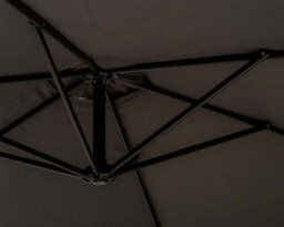 Royalcraft Grey 3M Standard Cantilever Powder Coated Parasol With Cross Stand - thumbnail 4