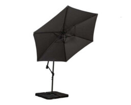Royalcraft Grey 3M Standard Cantilever Powder Coated Parasol With Cross Stand - thumbnail 3
