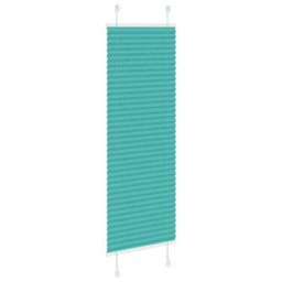 Berkfield Pleated Blind Petrol Green 50X100 Cm Fabric Width 49.4 Cm Polyester - thumbnail 4