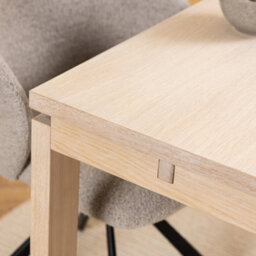 Furniture To Go Linley Extension Leafin White Pigmented Oiled Oak - thumbnail 4