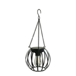 Bright Zeal 30Cm(H) Metal Garden Solar Chandelier Solar Lights Outdoor Hanging Lanterns - thumbnail 2