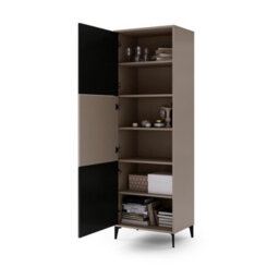 Heze Furniture Rimini Premium Tall Cabinet With Textured Door - thumbnail 3
