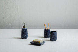Orsina Blue Finish Bubble Tumbler - thumbnail 3