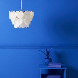 Houseof Frosted Glass Disk Chandelier Ceiling Light - White - thumbnail 6
