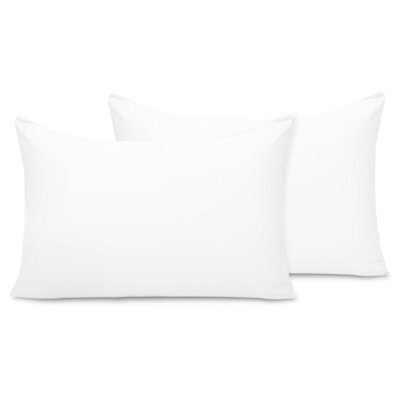 Lazzaro Premium Brushed Microfiber Pillowcases 2 Pack Ultrasoft Hypoallergenic Pillowcases 2 Pack With Envelope Closure - image 1