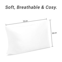 Lazzaro Premium Brushed Microfiber Pillowcases 2 Pack Ultrasoft Hypoallergenic Pillowcases 2 Pack With Envelope Closure - thumbnail 5