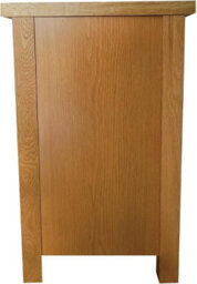 Home Furniture Group Nordale Cc02 Light Oak 3-Drawer Bedside Table Fully Assembled Modern Cabinet With Chrome Knobs - thumbnail 5