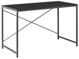 Wyld And Coco Nova Desk - 120 X 60 Cm Black Mdf Top, Powder-Coated Iron Legs - thumbnail 3