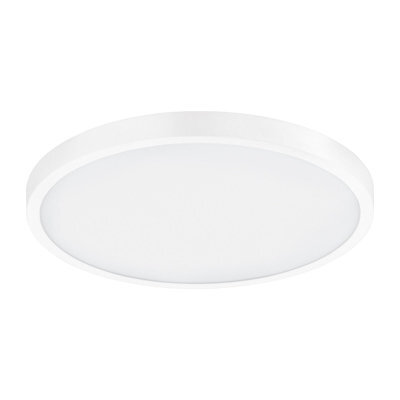 Elegant 400mm Round White Led Wall And Ceiling Light - 25W, 3000K - image 1