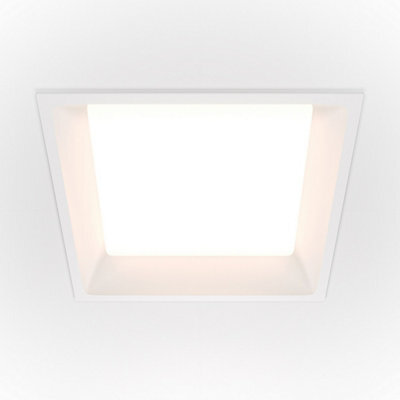 Luminosa Lighting Luminosa Maytoni Okno Recessed Downlight White 3000K - image 1