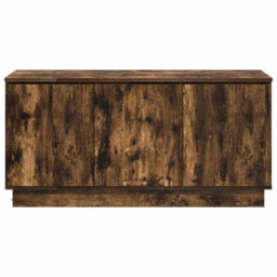 Berkfield Tv Cabinet Smoked Oak 100X38X49 Cm Engineered Wood - thumbnail 6