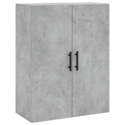 Berkfield Highboard Concrete Grey 69.5X34X180 Cm Engineered Wood - thumbnail 5