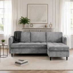 Dorel Home Lindhus 3Pl Sto Grey Corduroy - thumbnail 3
