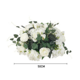Living And Home Silk Artificial Flower Fake Bouquet For Home Wedding Party Decoration Table Centerpieces - thumbnail 6