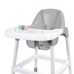 Urbn-Living White Highchair Booster Seat For Baby & Toddler Feeding - thumbnail 5