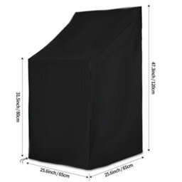 Waterproof Uv-Protective Chair Covers For Outdoor Garden Furniture (65X65X80 120Cm) - thumbnail 5