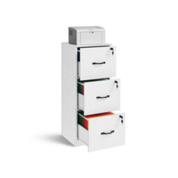 FURNOLD 3 Drawer Filing Cabinet With Locks For Home Office - thumbnail 8