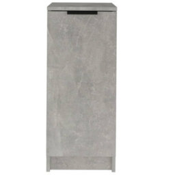 Walplus Shoe Cabinet Concrete Grey 30X35X70 Cm Engineered Wood - thumbnail 5