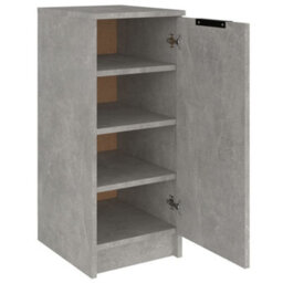 Walplus Shoe Cabinet Concrete Grey 30X35X70 Cm Engineered Wood - thumbnail 6