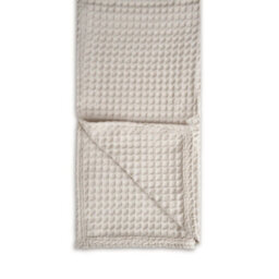 Allure Bath Fashions Hotel Waffle Throw Blanket - Taupe, Large - thumbnail 4