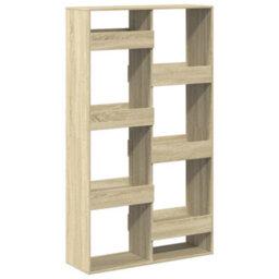 Berkfield Classic Bookcase Sonoma Oak 100X33X175 Cm Engineered Wood - thumbnail 6